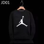 air jordan pulls manche longue col rond bigblack jd01